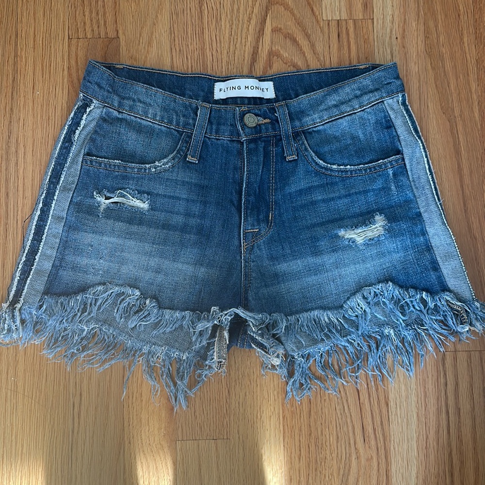 Flying Monkey Jean Shorts